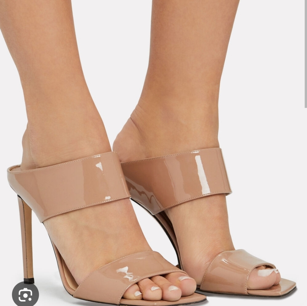 Jimmy Choo Hira 85 - Nude Patent Size 37